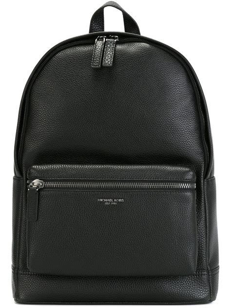 michael kors men's bryant leather backpack|michael kors leather backpack men.